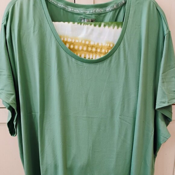 Muk Luks Cloud Knit 3 Piece PJ Loungewear Set-NWT-5X Petite length - Picture 3 of 7